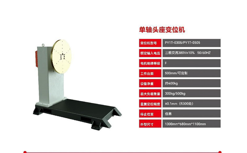 單軸頭座變位機(jī)